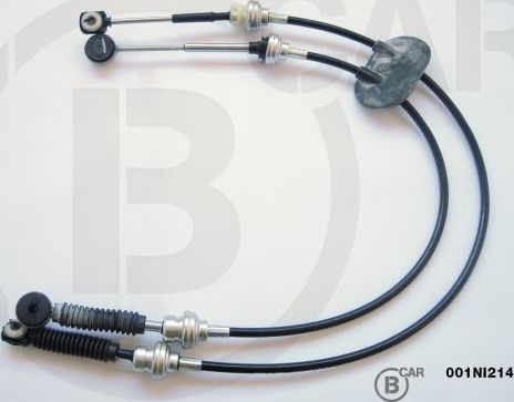 Трос переключения передач КПП B CAR для Nissan Interstar 2002-2026. Артикул 001NI214