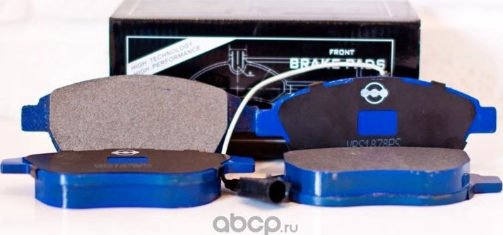 КОЛОДКИ ТОРМОЗНЫЕ (Vite). Артикул VBS1878PS