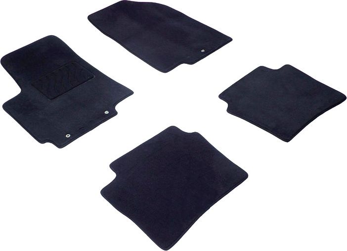 Коврики текстильные Seintex на нескользящей основе для салона Hyundai Solaris 2010-2013. Артикул 82772