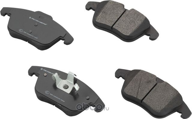 Колодки тормозные передние Mondeo (2007 - 2014), S-Max, Galaxy (06/2006 - 2015), (Frictionmaster). Артикул MKD1306