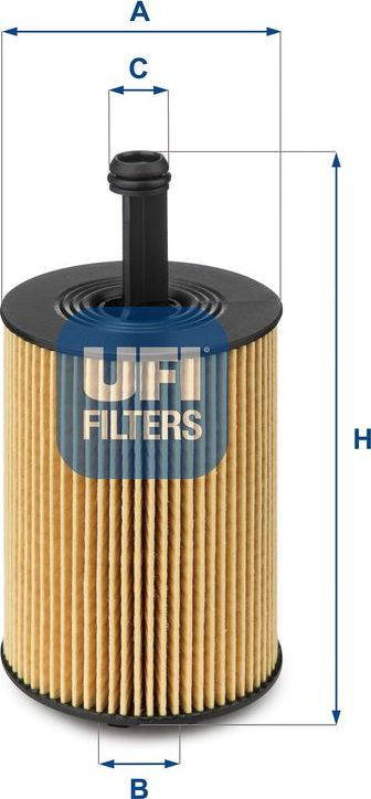 Масляный фильтр UFI. Артикул 25.023.00