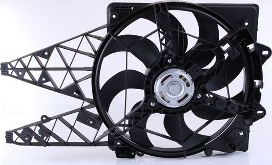 Вентилятор радиатора двигателя Nissens (полимерный материал) для Fiat Doblo II 2010-2026. Артикул 85881