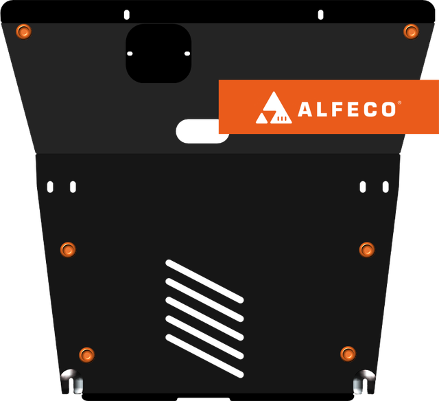 Защита Alfeco для картера и МКПП Jaguar X-Type 2001-2009. Артикул ALF.44.02
