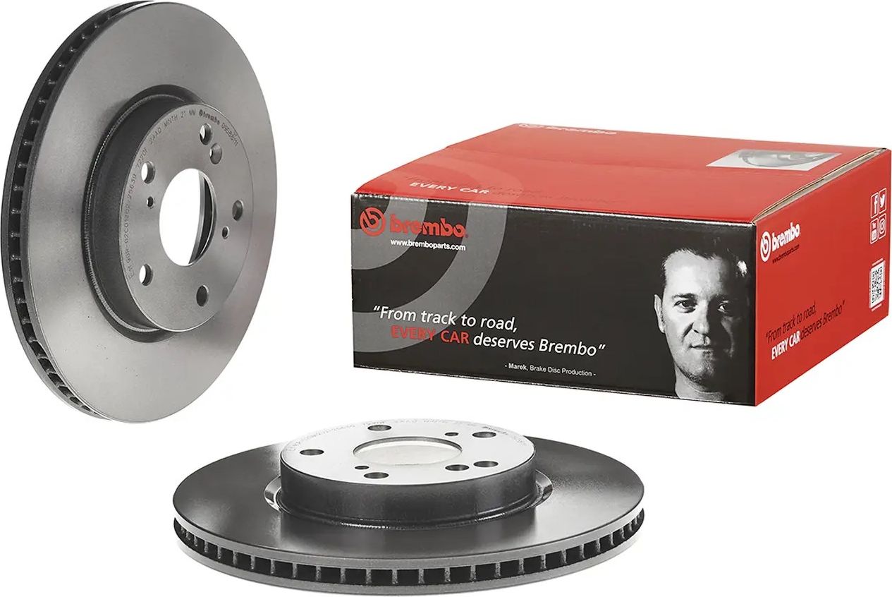 Тормозной диск Brembo PRIME LINE - UV Coated. Артикул 09.D881.11