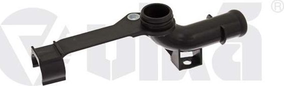 Патрубок радиатора (системы охлаждения) Vika (полимерный материал). Артикул 19747501