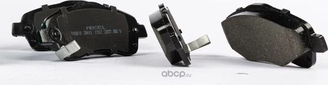 Колодки тормозные передние (Absel). Артикул TY420010