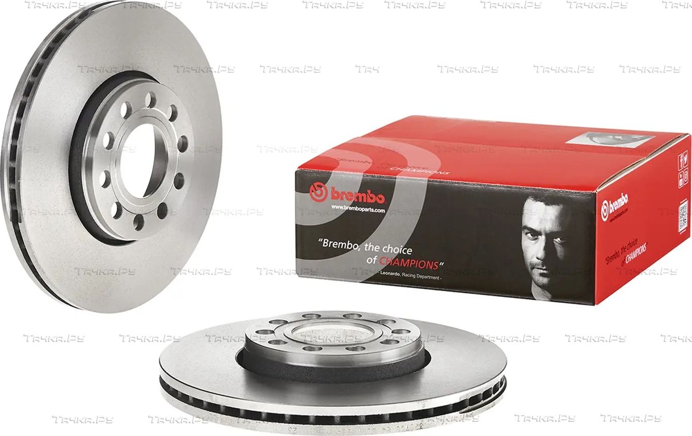 Тормозной диск Brembo PRIME LINE передний для Skoda Superb I 2001-2008. Артикул 09.A428.14