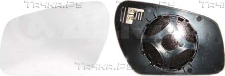 Зеркальное стекло бокового зеркала Alkar левое для Ford Mondeo III 2003-2007. Артикул 6411392