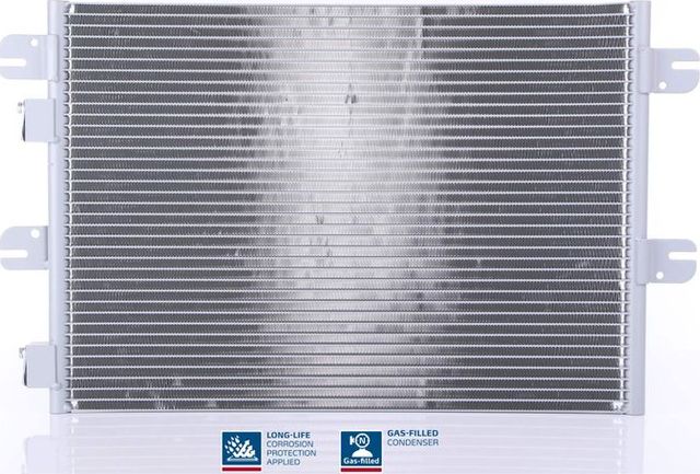 Радиатор кондиционера (конденсатор) Nissens (алюминий) для IVECO EuroCargo I, II, III 2000-2015. Артикул 94764