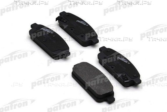 Тормозные колодки Patron задние для Chevrolet Aveo II 2013-2015. Артикул PBP4265