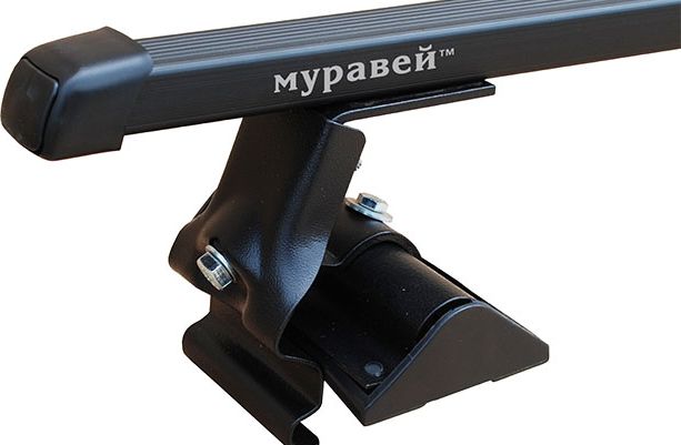 Багажник на крышу Муравей креп. за дверные проемы для ВАЗ 2110 1996-2010 (Прямоугольные дуги). Артикул 694937