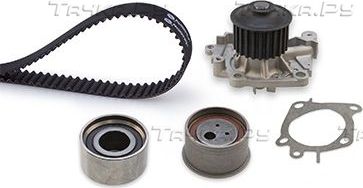 Помпа (водяной насос) с комплектом ремня ГРМ Gates PowerGrip® для Mitsubishi Carisma I 1995-1999. Артикул KP15514XS-1