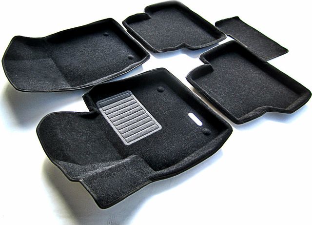 Коврики текстильные Euromat 3D Business для салона Audi Q3 2012-2018. Артикул EMC3D-001113