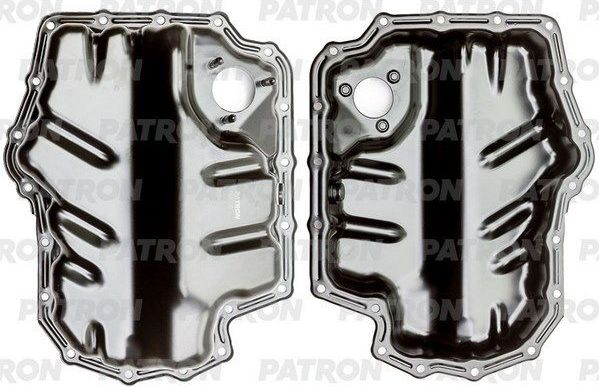 Масляный поддон картера двигателя Patron (сталь). Артикул POC132