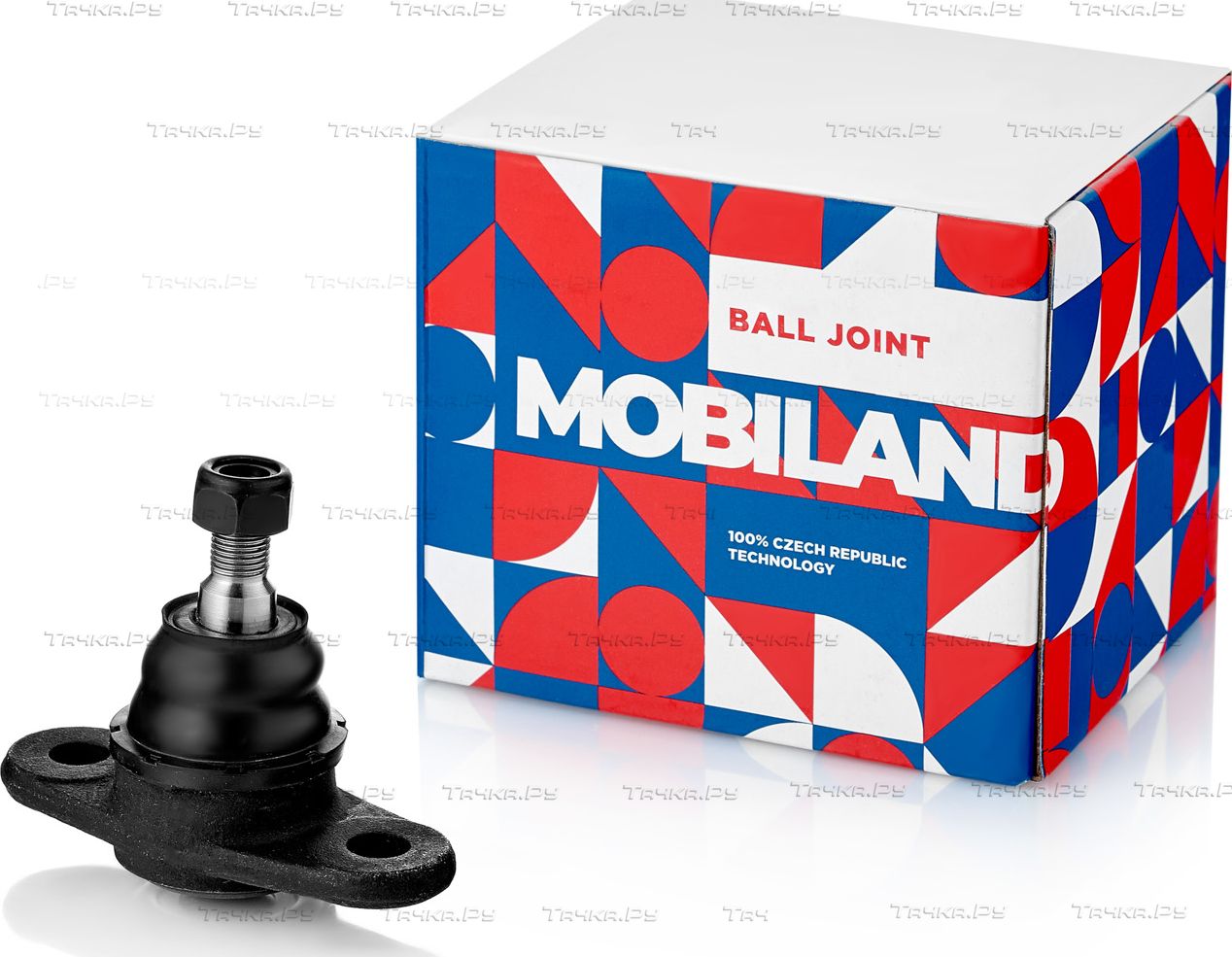 Шаровая опора Mobiland передняя нижняя для Kia Rio II 2005-2011. Артикул 130101320
