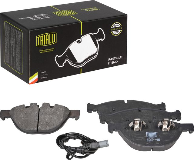 Тормозные колодки Trialli (Low-Metallic). Артикул PF 4156