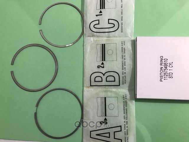 Поршневые кольца BMW. Артикул 11257549510