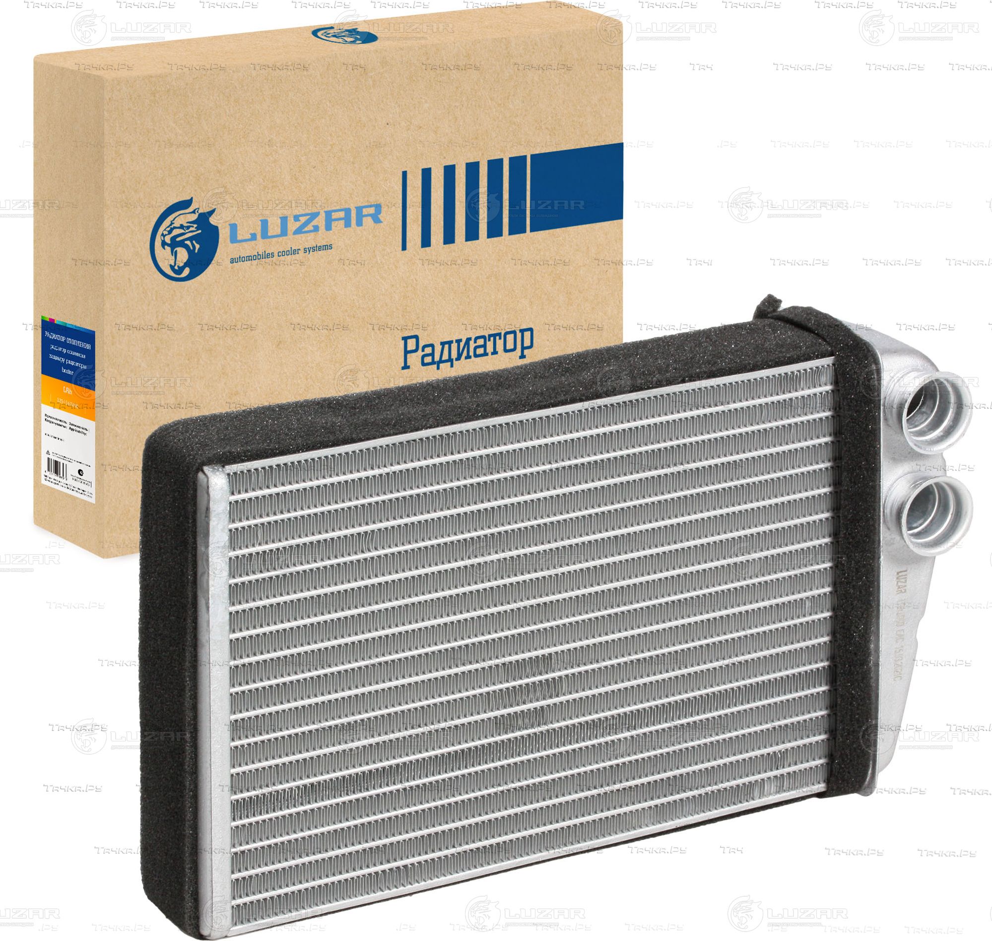 Радиатор отопителя (печки) Luzar для Renault Grand Scenic II 2004-2009. Артикул LRh 0909