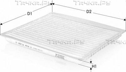 Салонный фильтр Tecneco Filters. Артикул CK9466