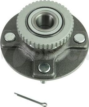 Ступица колеса (в сборе) OSSCA задняя для Nissan Primera P10 1990-1996. Артикул 70290