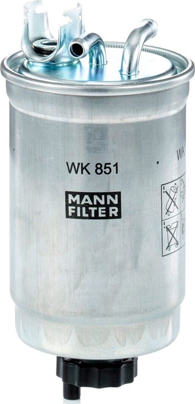 Топливный фильтр Mann-Filter для Ford Galaxy I 1995-2000. Артикул WK 851