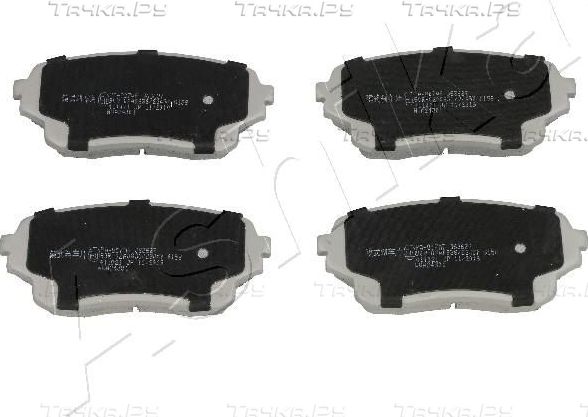Тормозные колодки ASHIKA. Артикул 50-08-807