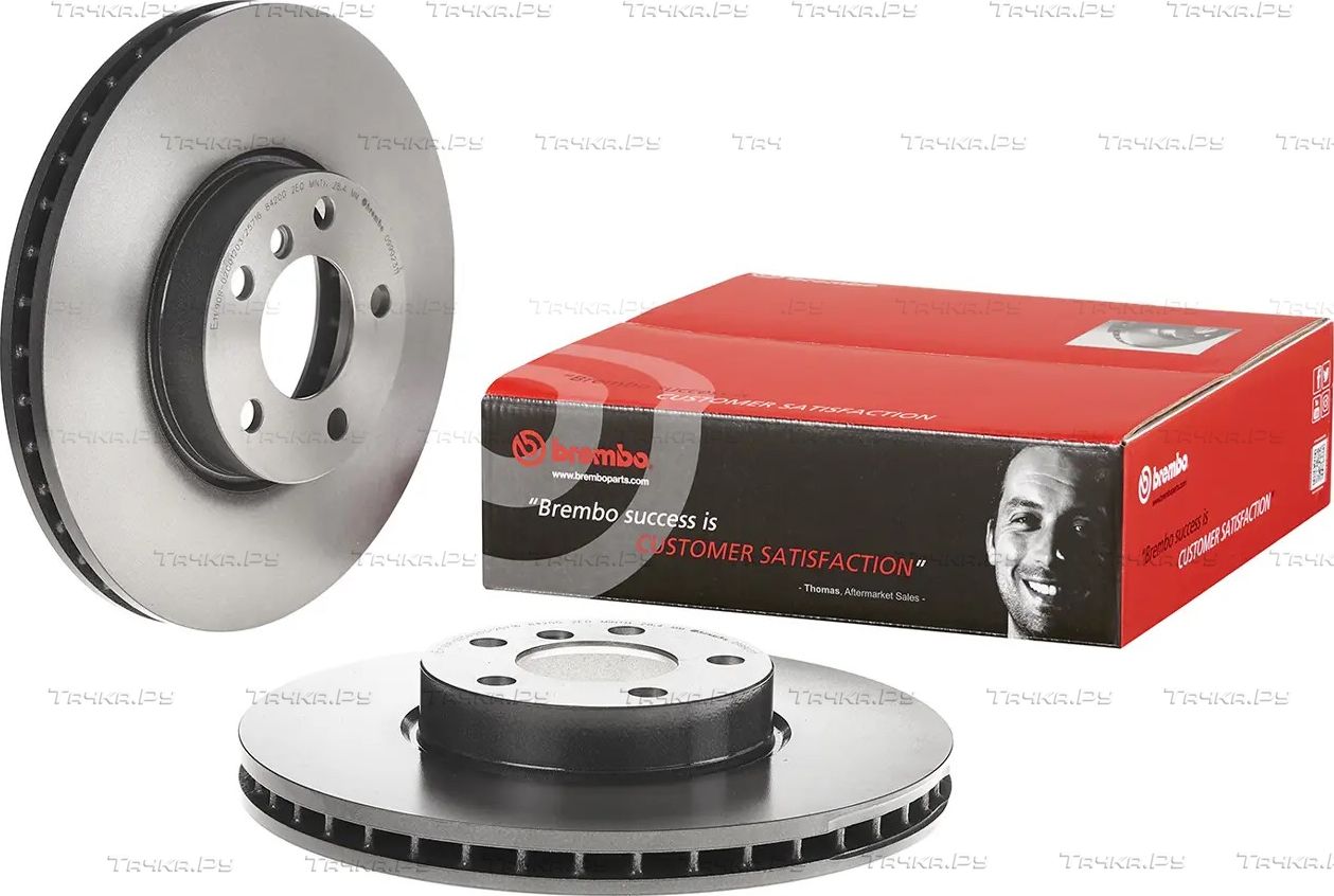 Тормозной диск Brembo UV Coated передний для BMW X5 III (F15) 2013-2018. Артикул 09.9923.11