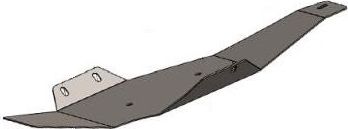 Защита Alfeco для редуктора Geely Atlas Pro 2021-2026. Артикул ALF.08.24