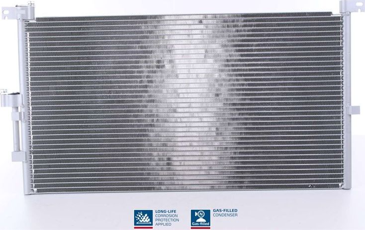 Радиатор кондиционера (конденсатор) Nissens (алюминий). Артикул 94718