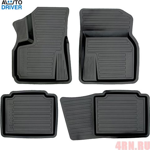 Коврики резиновые Avtodriver для салона Lifan X60 2013-2026. Артикул ADRAVG036