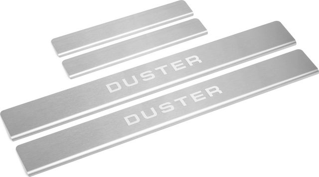 Накладки Rival на пороги для Renault Duster II 2021-2026. Артикул NP.4706.3