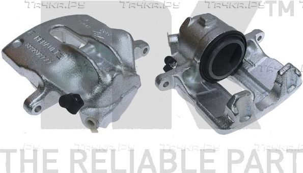 Тормозной суппорт NK (Чугун) передний левый для Renault Laguna I 1993-2001. Артикул 2139105