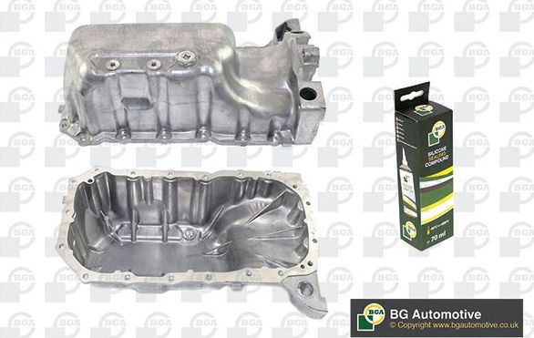 Масляный поддон картера двигателя BGA для Citroen C2 2003-2010. Артикул SP1405