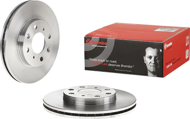 Тормозной диск Brembo передний для Honda Capa 1998-2002. Артикул 09.9554.10