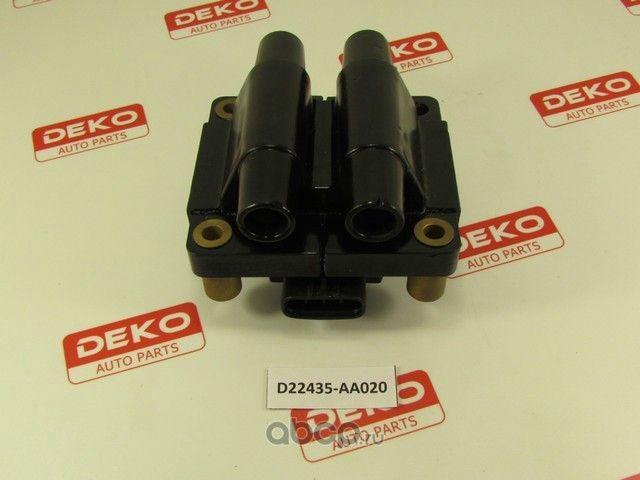 Катушка на свечу SUB EJ20 SF5 99-05 IMPREZA 00- LEGACY 97-03 (модуль ), арт. D22 (Deko). Артикул D22435AA020