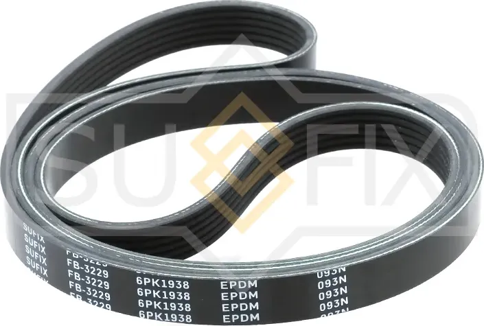 Ремень поликлиновый 6PK1938 (Sufix). Артикул FB-3229