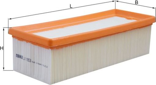 Воздушный фильтр Mahle. Артикул LX 1953