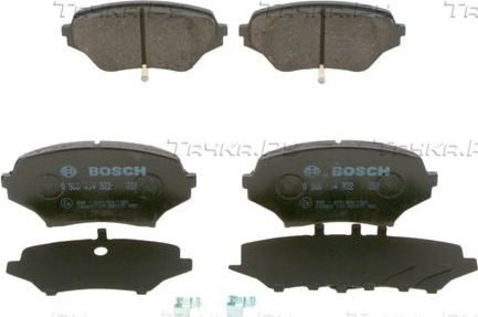Тормозные колодки Bosch (Low-Metallic). Артикул 0 986 494 322