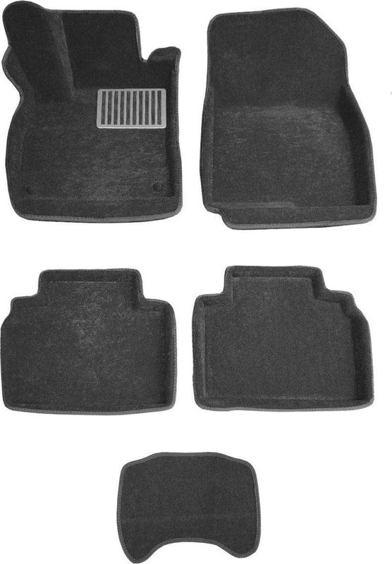 Коврики текстильные Euromat 3D Lux для салона Honda Accord X 2020-2026. Артикул EM3D-002607