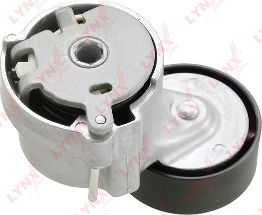 Натяжной ролик (натяжитель) приводного клинового зубчатого ремня LYNXauto. Артикул PT-3243