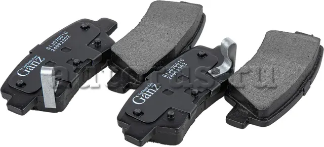 Колодки задние PRO-Line Ceramic HYUNDAI Solaris 10- GANZ GIJ07001C Ganz. Артикул GIJ07001C