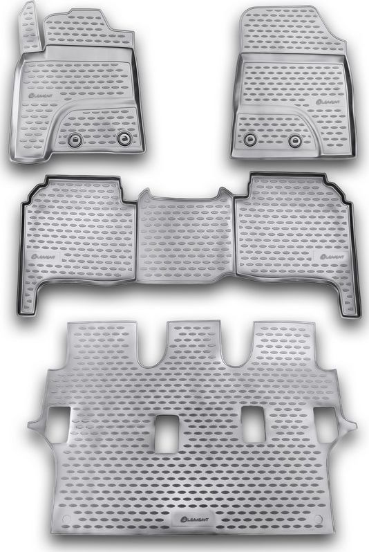 Коврики Element для салона Toyota Land Cruiser 200 2012-2021. Артикул NLC.48.53.210k