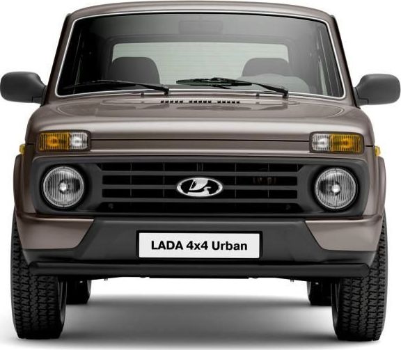 Защита PT Group переднего бампера одинарная d=63 мм ИСКРА (ППК) для Lada 4х4 Urban 2014-2020. Артикул LUR330101
