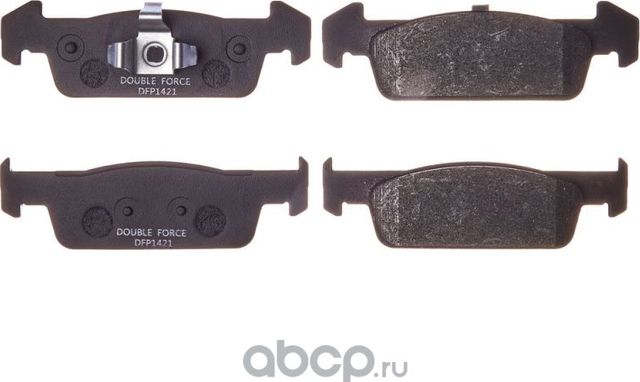 Колодки тормозные дисковые Double Force Double Force. Артикул DFP1421