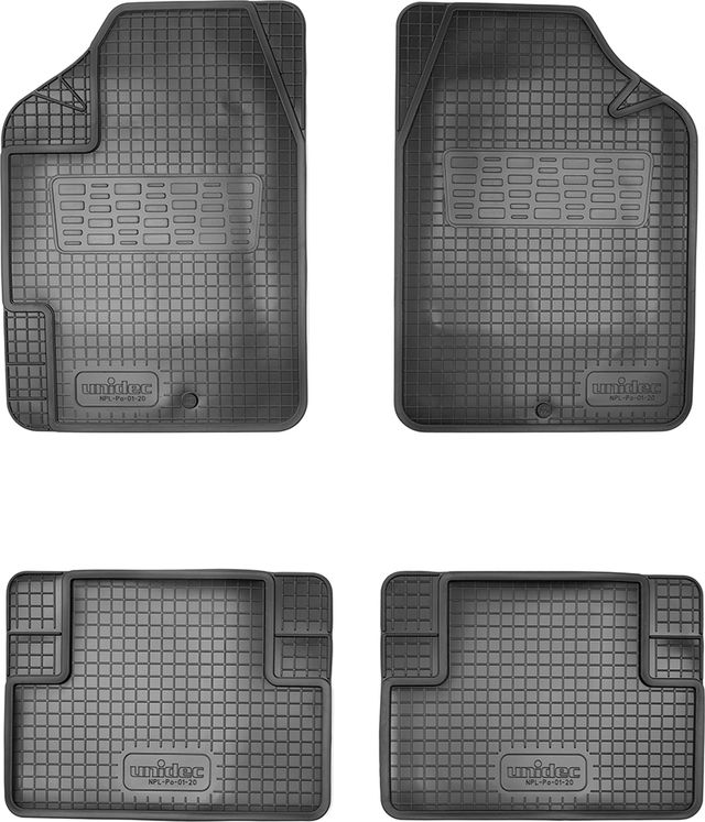 Коврики универсальные Норпласт без бортика для салона автомобиля. Артикул NPL-Po-01-20