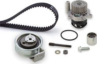 Помпа (водяной насос) с комплектом ремня ГРМ Gates PowerGrip® для SEAT Exeo 2008-2009. Артикул KP35491XS-1