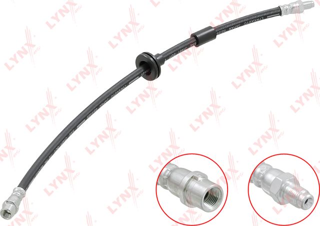 Тормозной шланг LYNXauto передний для Mercedes-Benz S-Класс III (W140) 1991-1998. Артикул BL-3118