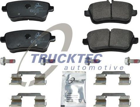 Тормозные колодки Trucktec Automotive. Артикул 02.35.437