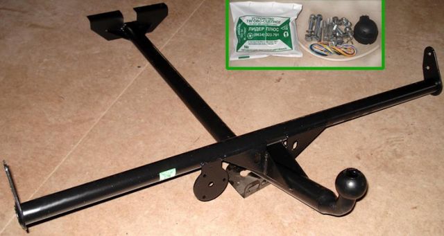 Фаркоп Tavials (Лидер-Плюс) для ВАЗ 2101 (Сварной) 1970-1988. Артикул T-VAZ-23H