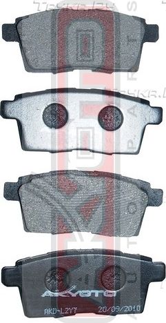 Тормозные колодки Akyoto Packing AKYOTO. Артикул AKD-L2Y7